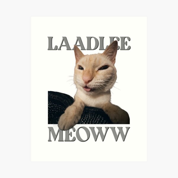 Item preview, Laadlee Meoww designed and sold by pbartwork.
