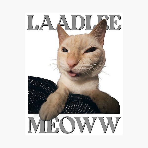 Item preview, Laadlee Meoww designed and sold by pbartwork.