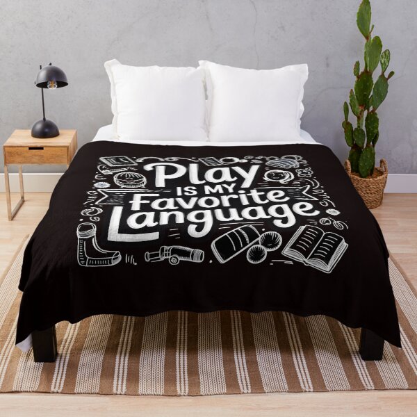 Item preview, Play Is My Favorite Language T-Shirt – Early Childhood Development Apparel Design designed and sold by Redgiant87x.