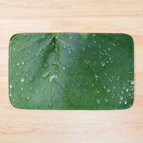 Item preview, Native Redbud Tree green leaves and raindrops #1  designed and sold by ChillonLeachArt.