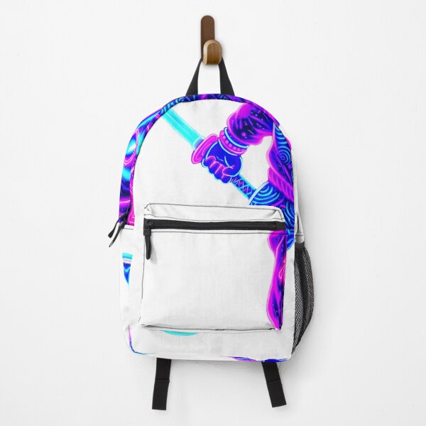 Item preview, Neon Ninja Stickers – Glow Art Designs designed and sold by Cyber-ART-Studio.