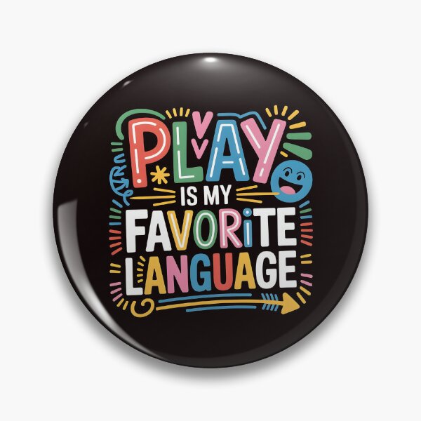Item preview, Play Is My Favorite Language T-Shirt – Cute Play-Based Speech Therapy designed and sold by Redgiant87x.