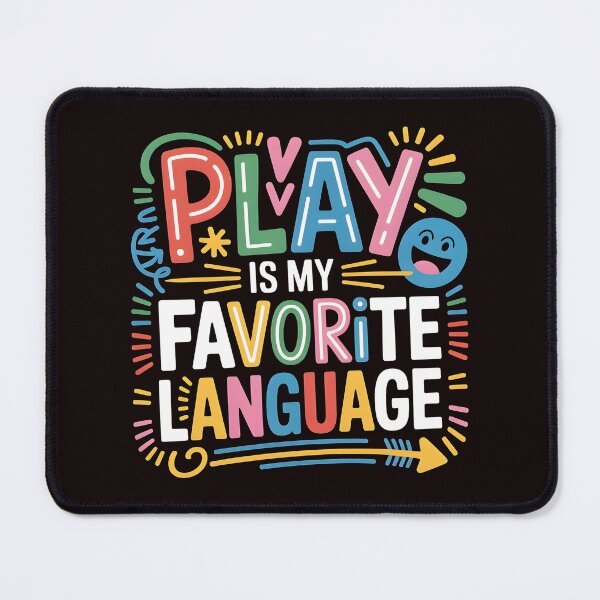Item preview, Play Is My Favorite Language T-Shirt – Cute Play-Based Speech Therapy designed and sold by Redgiant87x.