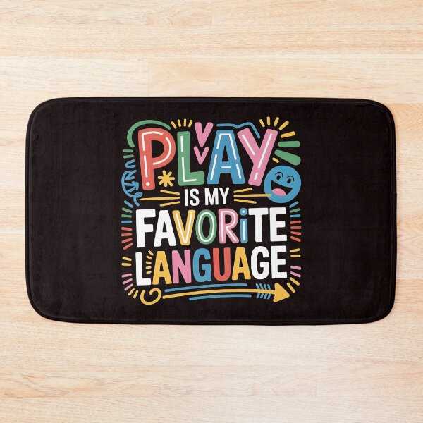 Item preview, Play Is My Favorite Language T-Shirt – Cute Play-Based Speech Therapy designed and sold by Redgiant87x.