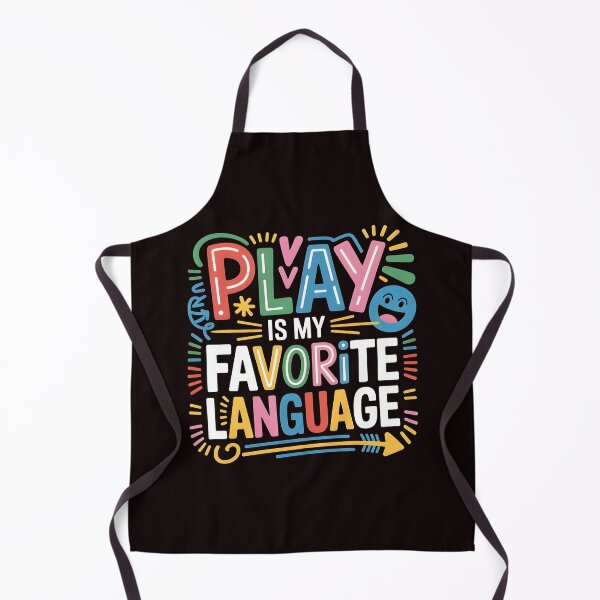 Item preview, Play Is My Favorite Language T-Shirt – Cute Play-Based Speech Therapy designed and sold by Redgiant87x.