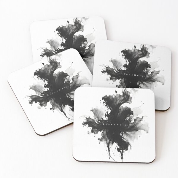 Item preview, Black Ink Bloom — LineaNoir designed and sold by LineaNoir.