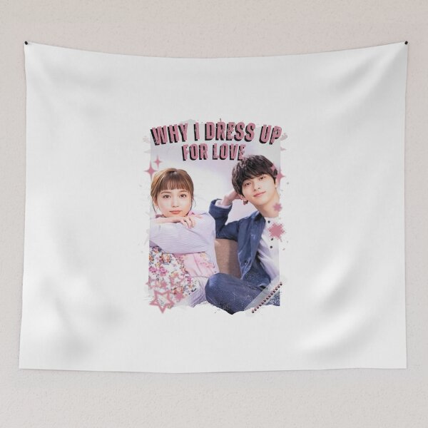 Item preview, Why I Dress Up for Love Japanese Drama Nights Aesthetic Illustration J-Drama designed and sold by AJUNICE STUDIO.