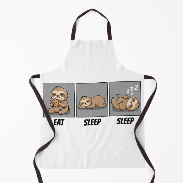 Item preview, Funny Sloth Eat Sleep Sleep Routine designed and sold by Hikmoi.