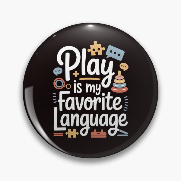 Item preview, Play Is My Favorite Language T-Shirt – Fun Pediatric Speech Therapist designed and sold by Redgiant87x.