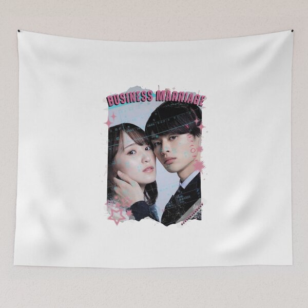 Item preview, Business Marriage Japanese Drama Nights Aesthetic Illustration J-Drama designed and sold by AJUNICE STUDIO.