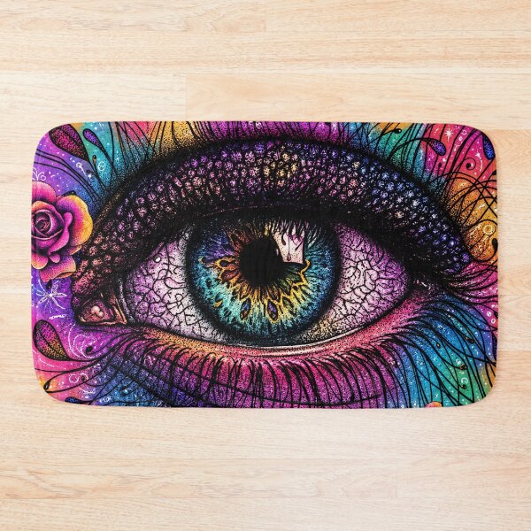 Item preview, Psychedelic Botanical Eye designed and sold by Flower Magic .