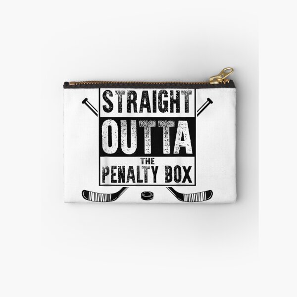 Item preview, Straight Outta The Penalty Box Hockey Vintage Design designed and sold by 3liegy.