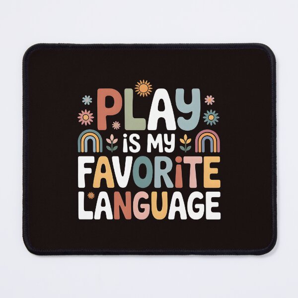 Item preview, Play Is My Favorite Language T-Shirt – Speech Pathologist Play Therapy Apparel designed and sold by Redgiant87x.