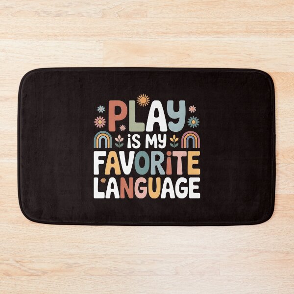 Item preview, Play Is My Favorite Language T-Shirt – Speech Pathologist Play Therapy Apparel designed and sold by Redgiant87x.