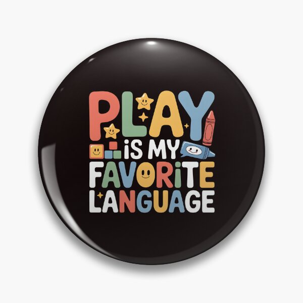 Item preview, Play Is My Favorite Language T-Shirt – Inspirational Speech Therapy  designed and sold by Redgiant87x.