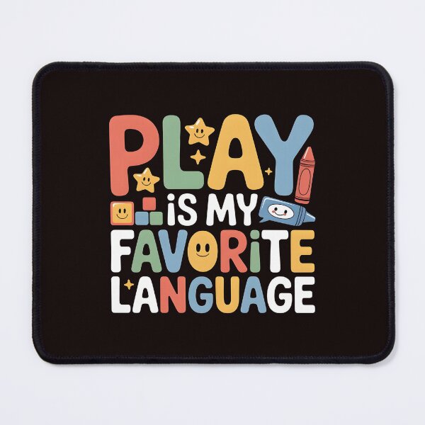 Item preview, Play Is My Favorite Language T-Shirt – Inspirational Speech Therapy  designed and sold by Redgiant87x.