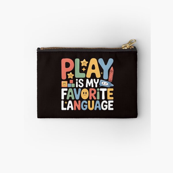Item preview, Play Is My Favorite Language T-Shirt – Inspirational Speech Therapy designed and sold by Redgiant87x.