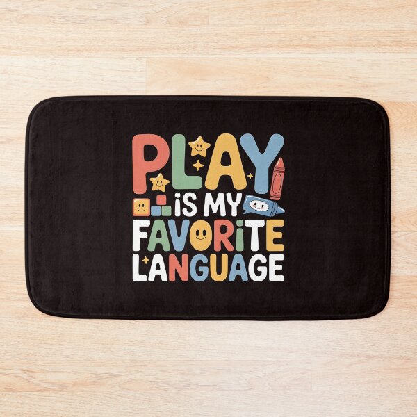 Item preview, Play Is My Favorite Language T-Shirt – Inspirational Speech Therapy  designed and sold by Redgiant87x.