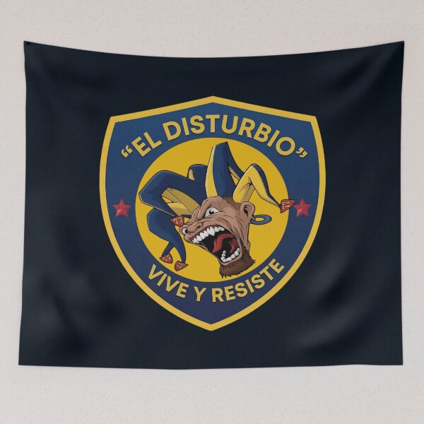 Item preview, El Disturbio Vive Y Resiste  designed and sold by canvasriddle.