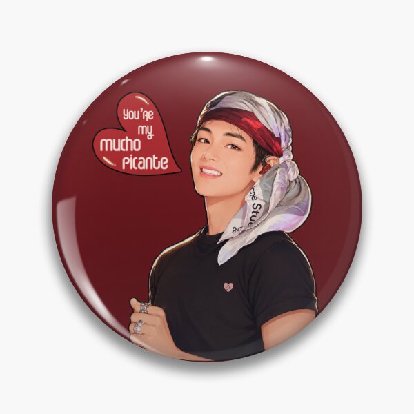 Item preview, BTS ARIRANG - bts world tour 2026 - Taehyung- your my mucho picante-maroon designed and sold by moteesshop.