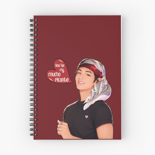 Item preview, BTS ARIRANG - gira mundial de BTS 2026 - Taehyung - your my mucho picante - granate designed and sold by moteesshop.