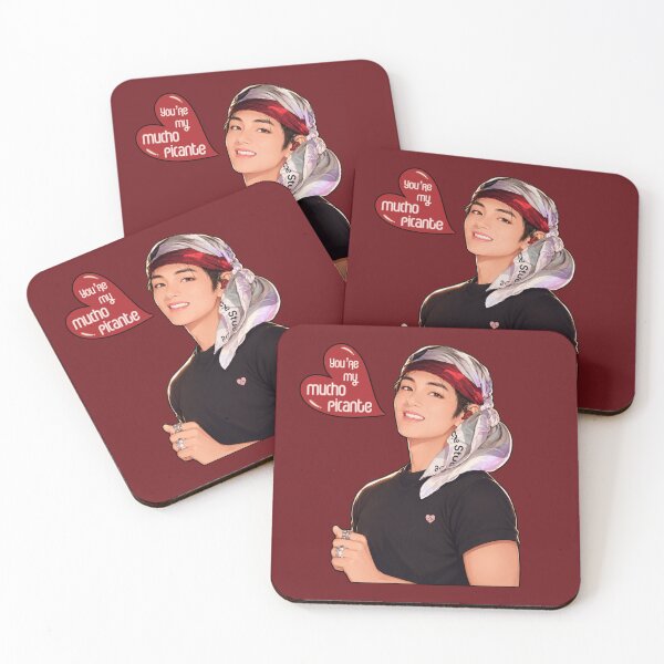 Item preview, BTS ARIRANG - bts world tour 2026 - Taehyung- your my mucho picante-maroon designed and sold by moteesshop.
