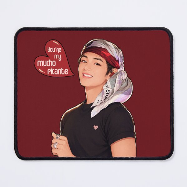 Item preview, BTS ARIRANG - bts world tour 2026 - Taehyung- your my mucho picante-maroon designed and sold by moteesshop.
