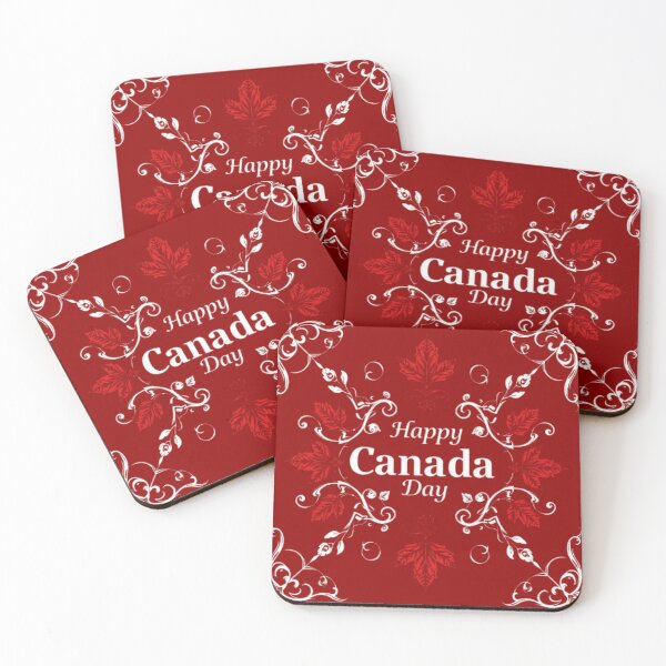 Item preview, Vintage Baroque Happy Canada Day Ornament designed and sold by Tama-sirth.