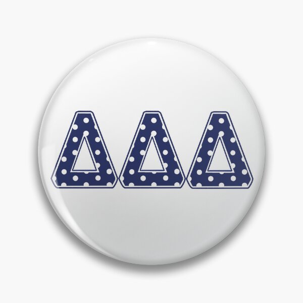 Item preview, Tri Delta Polka Dot Letters designed and sold by byamelia23.