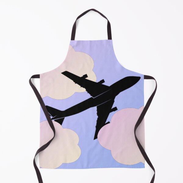 Artikelvorschau, Flugzeug zwischen pastellfarbenen Wolken entworfen und verkauft von Gradient Concept.