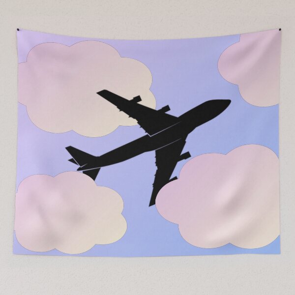 Item preview, Plane Among Pastel Clouds designed and sold by Gradient Concept.