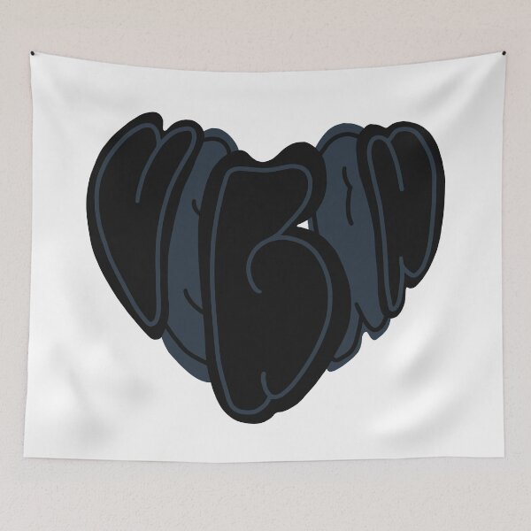 Item preview, Black Vegan Heart designed and sold by caramelrts.