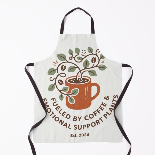 Item preview, Fueled by Coffee and Plants Minimalist Aesthetic Boho Vector designed and sold by AgingeR.
