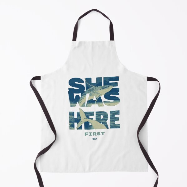 Item preview, She Was Here First — Whale Ocean Environmental Art designed and sold by Decorador de Corazones.