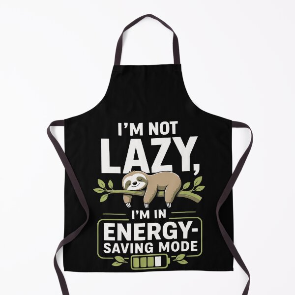 Item preview, I am not lazy, I am in energy saving mode designed and sold by FreshPixelArt.
