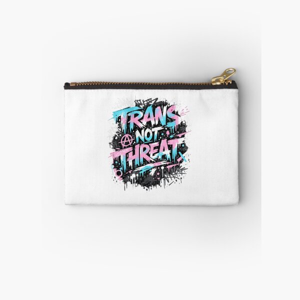 Item preview, Trans Not Threat Graffiti Streetwear designed and sold by AMICO77.