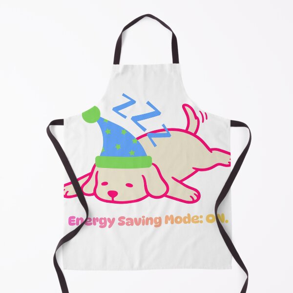 Item preview, Energy Saving Mode ON - Funny Sleeping Dog designed and sold by ArcheVectors.