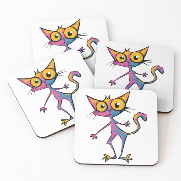 Item preview, Funny Cat Just Vibing designed and sold by Retro Whimsy.