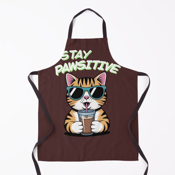 Item preview, Stay pawsitive Home is where the cat is Gifs for Cat Lover designed and sold by MalwasBasket.
