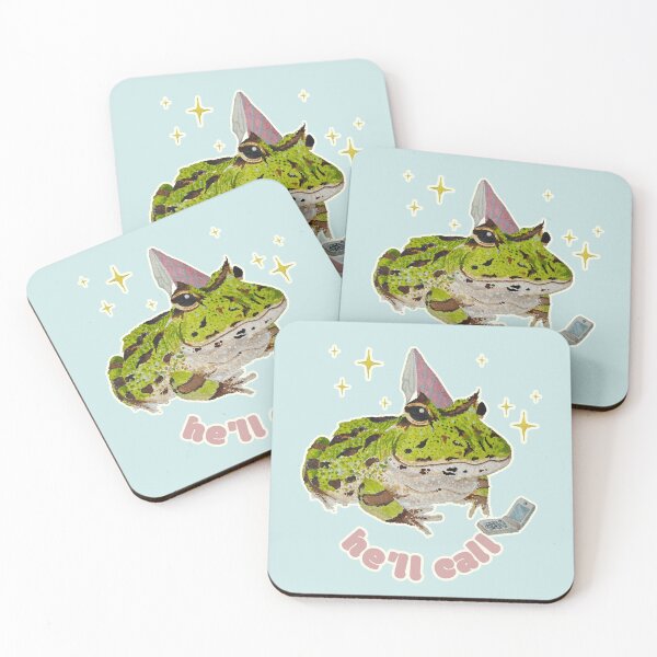 Item preview, Horace the Frog is sure He'll Call designed and sold by Blackberries & Moss.