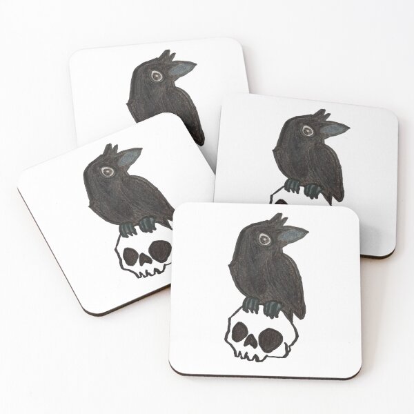 Item preview, Crow Guards His Treasure designed and sold by AlexTheRacc00n.