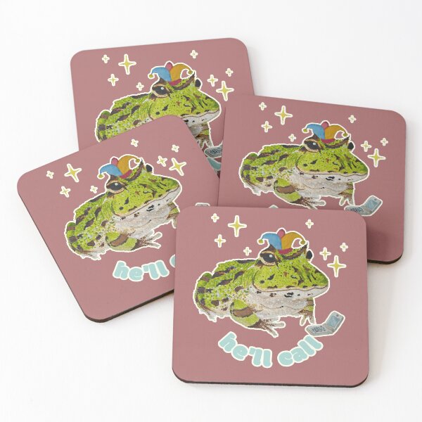 Item preview, Horace the Frog is sure He'll Call designed and sold by Blackberries & Moss.