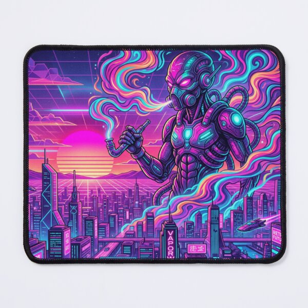Item preview, Smoking Alien UFO designed and sold by ALL ART .