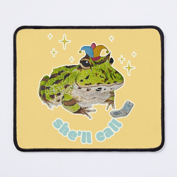 Item preview, Horace the Frog is sure She'll Call designed and sold by Blackberries & Moss.