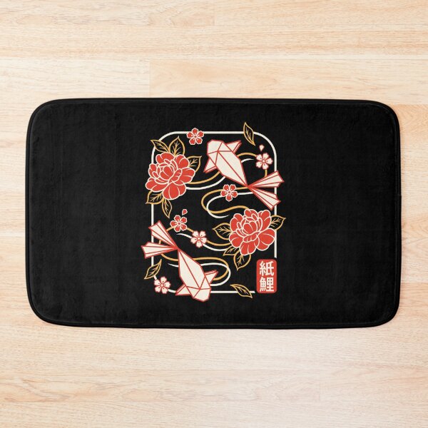 Item preview, Kami-Koi: Origami Koi Fish with Peonies - Japanese Minimalist Art designed and sold by NemiMakeit.