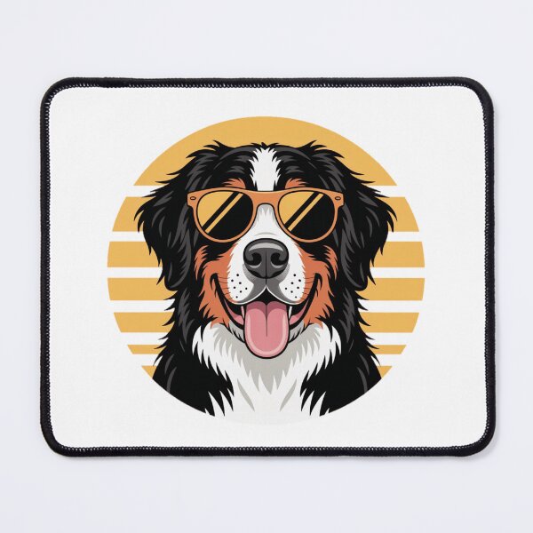 Item preview, Vintage Berner Dog Sunset Design designed and sold by YounexxART.