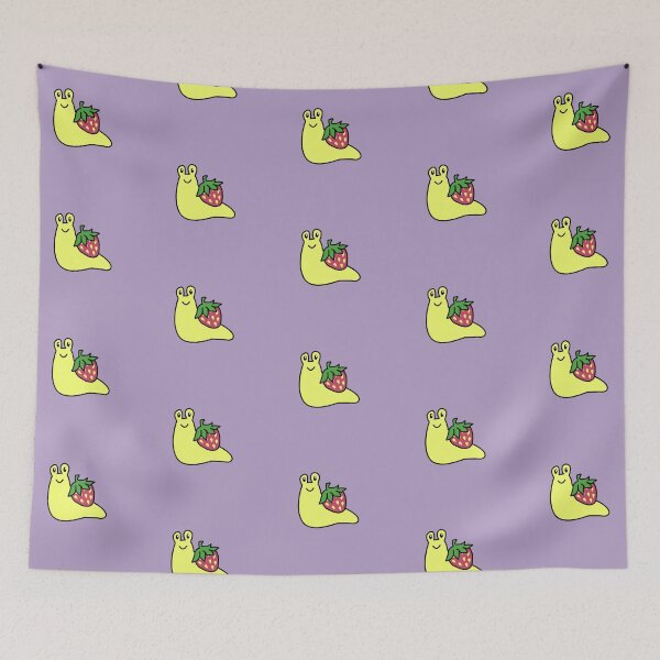 Item preview, strawberry snail designed and sold by pineapplecheese.