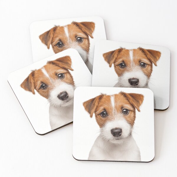 Item preview, Adorable Parson Russell Terrier puppy for Cute Jack Russell Terrier puppy lovers designed and sold by LazyOwlStore.