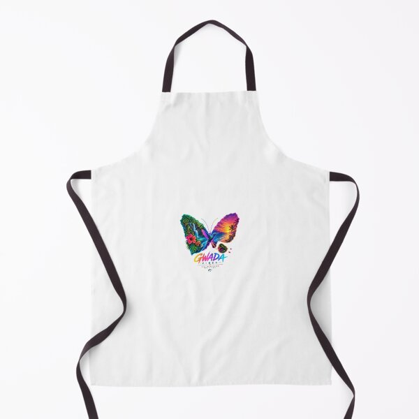 Item preview, Gwada Vibes – Neon Butterfly Island | Modern Tropical Guadeloupe Design designed and sold by 97-caboutique.