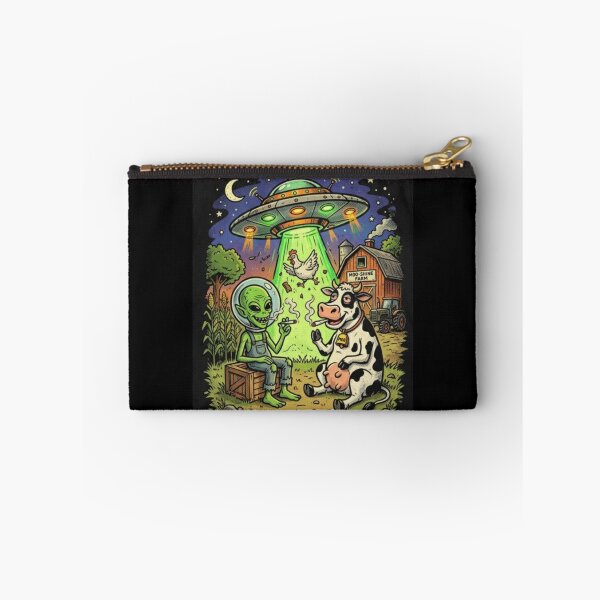 Item preview, Smoking Alien UFO designed and sold by ALL ART .